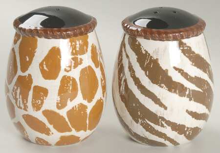 Safari Salt & Pepper Set