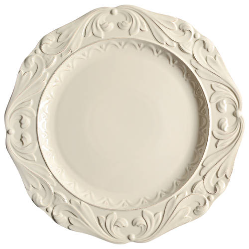 Firenze Ivory 16" Chop Plate (Round Platter)