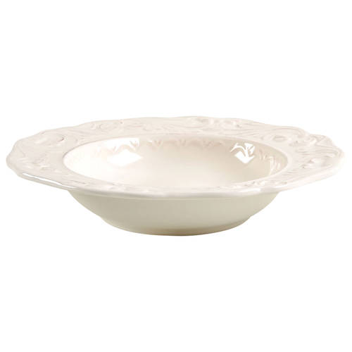 Firenze Ivory Large Rim Soup Bowl