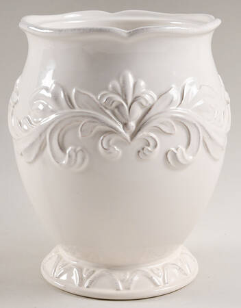 Firenze Ivory Large Canister No Lid