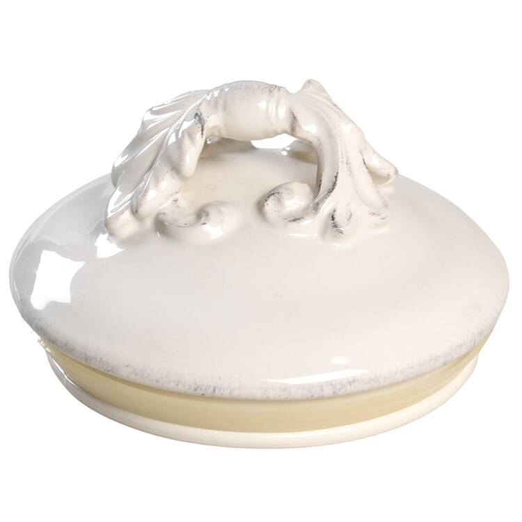 Firenze Ivory Lid for Large Canister