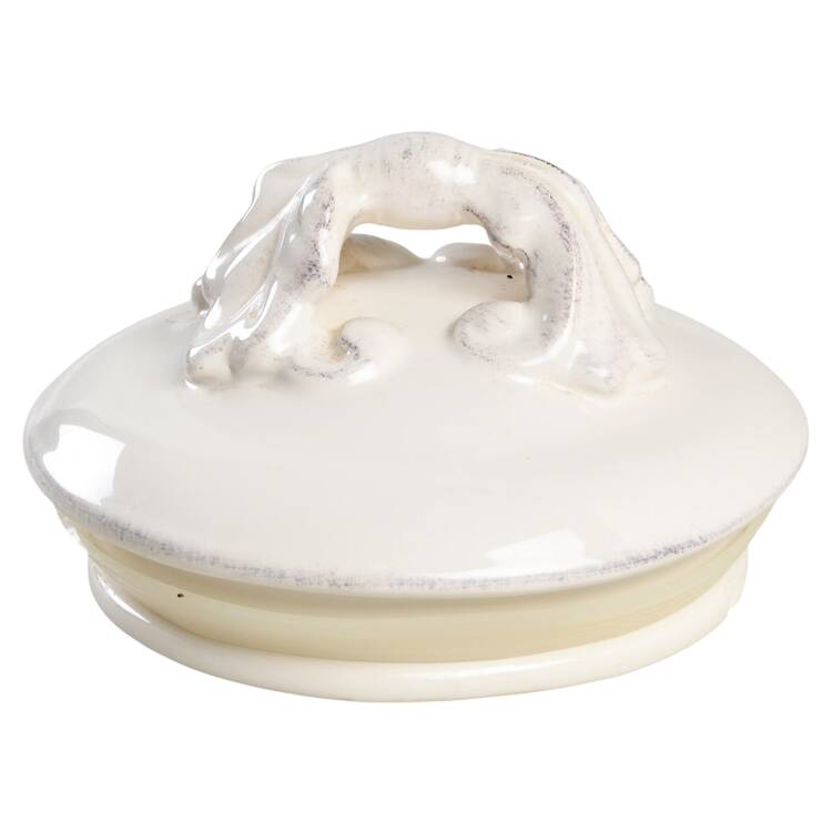 Firenze Ivory Lid for Small Canister