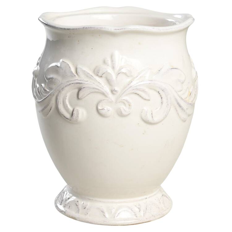 Firenze Ivory Small Canister No Lid