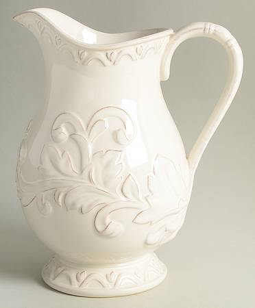 Firenze Ivory 96 Oz Pitcher
