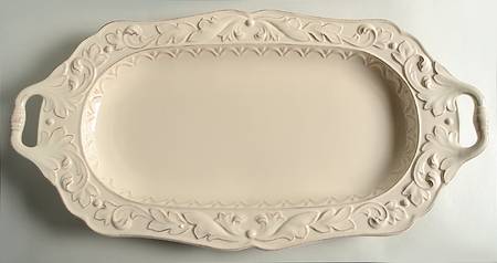 Firenze Ivory 22" Fish Platter