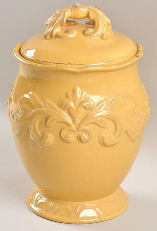 Firenze Gold Medium Canister & Lid
