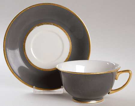 CS12 Footed Cup & Saucer Set