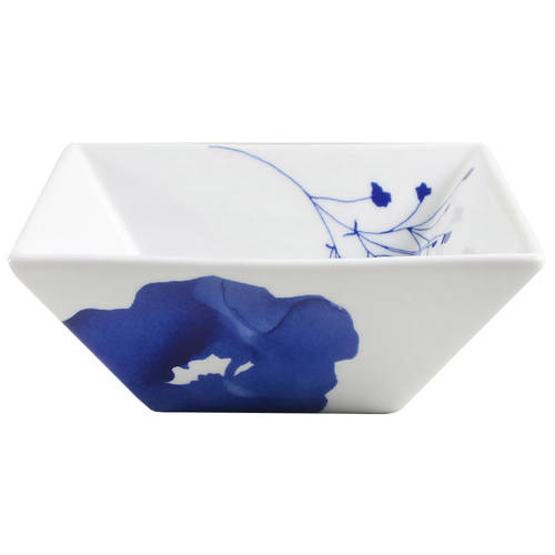 Indigo Bloom Soup/Cereal Bowl