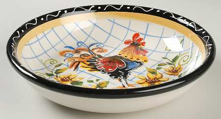 Chanticleer Rooster Soup/Cereal Bowl