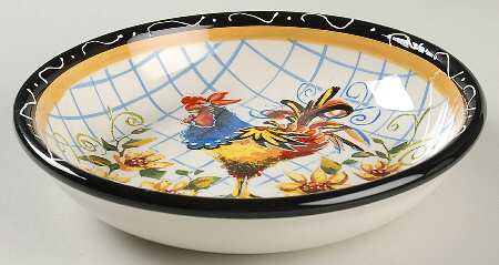 Chanticleer Rooster Soup/Cereal Bowl