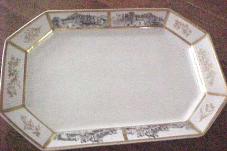 C4D3 12" Octagonal Serving Platter