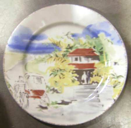 Impressionist Dinner Plate