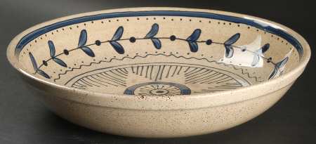 Carolina Trade 13" Round Vegetable Bowl