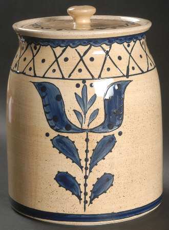 Carolina Trade Biscuit Barrel & Lid