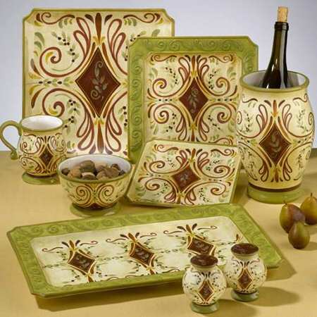 Amalfi 13" Square Serving Platter