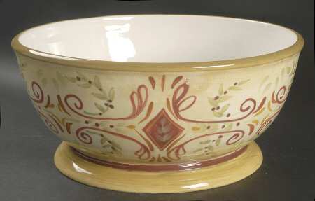 Amalfi 12" Large Salad Serving Bowl