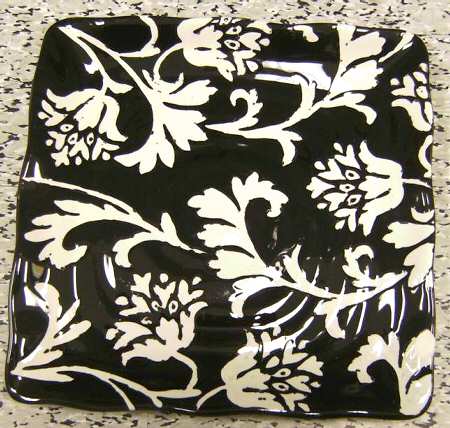 Black White Floral by China (Made in China)