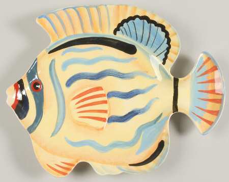 Blue Lagoon Dinner Plate