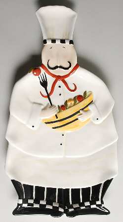 To the Chef 17" Figural Platter
