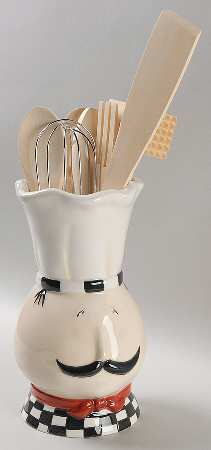 To the Chef Figural Utensil Set