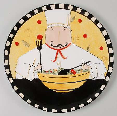 To the Chef Dinner Plate
