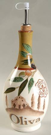 Oliva Oil Jar & Drizzle Spout