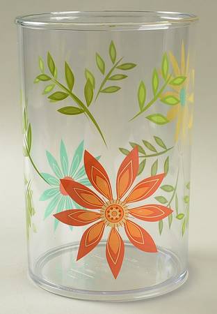 Happy Days (Corelle) Large Acrylic Canister No Lid
