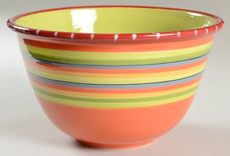 Hot Tamale 11" Large Salad Serving Bowl