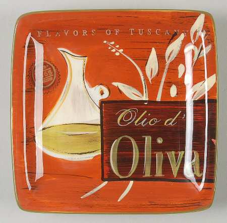 Cucina (Cheese, Wine, Olive Oil) Canape Plate