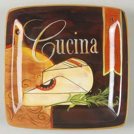 Cucina (Cheese, Wine, Olive Oil) Canape Plate