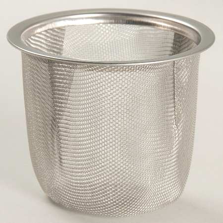 Tea Collection White Metal Infuser for 5 Cup Teapot