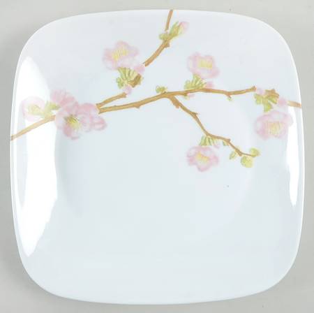 Cherry Blossom (Thin Body, Corelle) Luncheon Plate