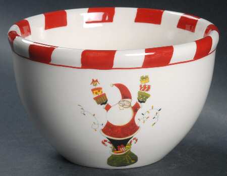 Celebrate Santa Individual Ice Cream Dish
