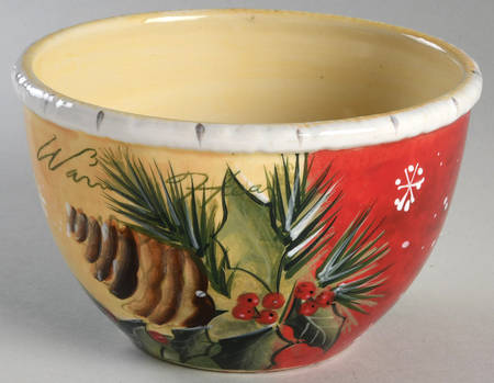 Holly Birds 6" All Purpose Bowl