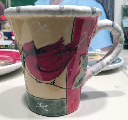 Holly Birds Mug