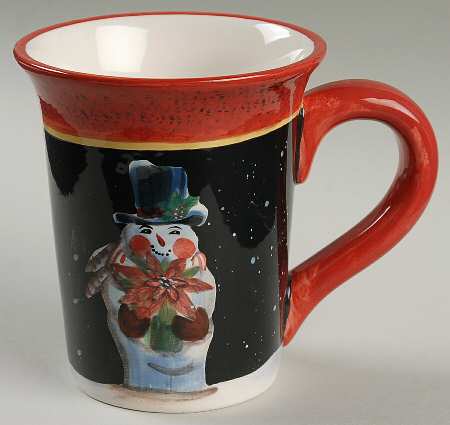 Snowball Snowman Mug