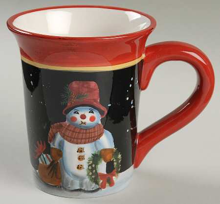 Snowball Snowman Mug
