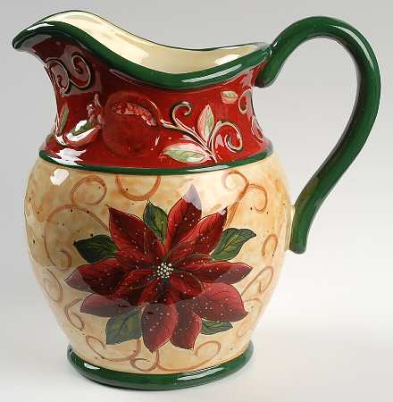 Tuscan Christmas 96 Oz Pitcher