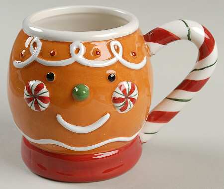 Holiday Playmates (Gingerbread Man) Mug