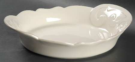 Arabesque Cream 9" Individual Pasta Bowl