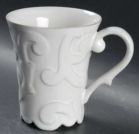 Arabesque White Mug