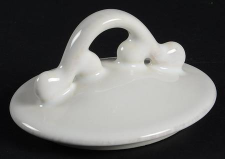 Arabesque White Lid for Sugar Bowl