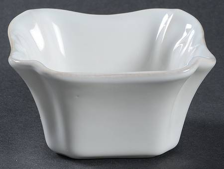 Arabesque White Ramekin