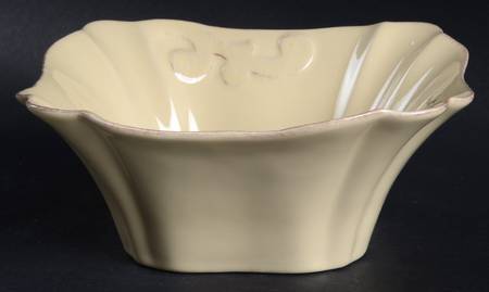 Arabesque Maize Square Soup/Cereal Bowl