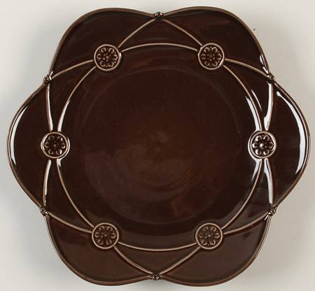 Meridian Espresso (Brown) Salad Plate