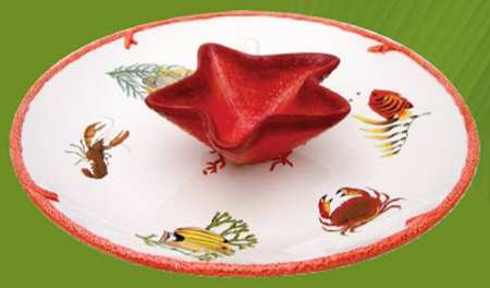 Sea Breeze 1 Piece Chip & Dip