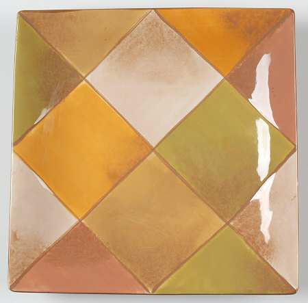 Diamonds Salad Plate