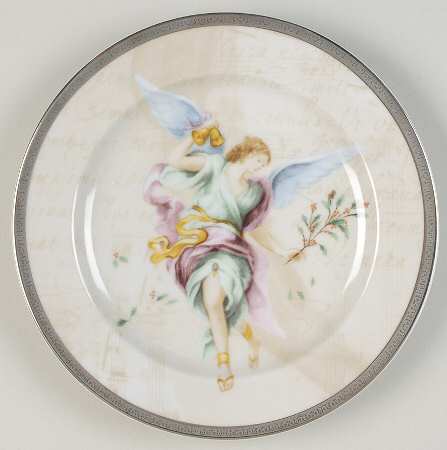 Grand Buffet Platinum (Angels) Salad Plate