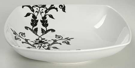 Antoinette Black Soup/Cereal Bowl