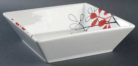 Mulberry 8" Square Vegetable Bowl